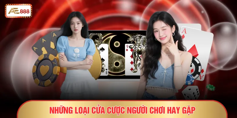 Rồng Hổ - So Bài 1 Lá Hấp Dẫn Thắng Thua Trong Tích Tắc 3 Những loại cửa cược người chơi hay gặp